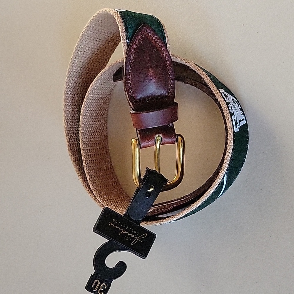 Jardine Collection Westminster High School Wildcats Logo Belt - 30